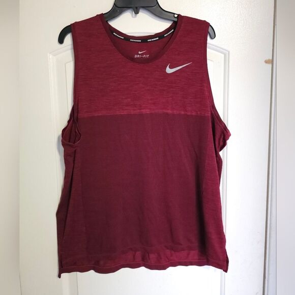 Nike Dri-Fit Medalist Running Tank DRY Knit tank sleeveless XL men's - Picture 1 of 5